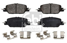 Sada brzdových destiček, kotoučová brzda FEBI BILSTEIN 1000644