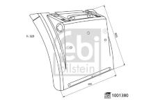 Blatník FEBI BILSTEIN 1001380