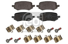 Sada brzdových destiček, kotoučová brzda FEBI BILSTEIN 1002009