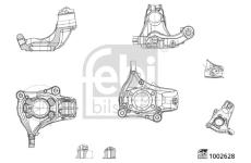 Čep nápravy, zavěšení kol FEBI BILSTEIN 1002628