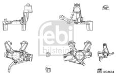 Čep nápravy, zavěšení kol FEBI BILSTEIN 1002634