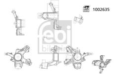 Čep nápravy, zavěšení kol FEBI BILSTEIN 1002635