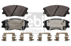 Sada brzdových destiček, kotoučová brzda FEBI BILSTEIN 1003455