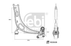 Rameno zavesenia kolies FEBI BILSTEIN 1003638