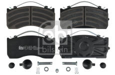 Sada brzdových destiček, kotoučová brzda FEBI BILSTEIN 16592