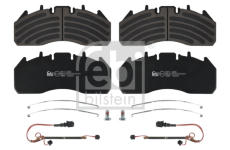 Sada brzdových platničiek kotúčovej brzdy FEBI BILSTEIN 16690