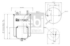 Mech, pneumaticke odpruzeni FEBI BILSTEIN 170821