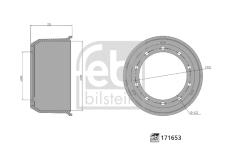 Brzdový buben FEBI BILSTEIN 171653