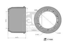 Brzdový buben FEBI BILSTEIN 171680
