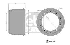 Brzdový buben FEBI BILSTEIN 171682