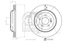 Brzdový kotouč FEBI BILSTEIN 175134