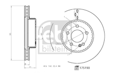Brzdový kotouč FEBI BILSTEIN 175190