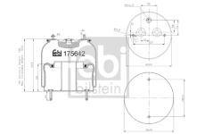 Mech, pneumaticke odpruzeni FEBI BILSTEIN 175642