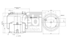 Mech, pneumaticke odpruzeni FEBI BILSTEIN 176793