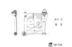 Rameno zavesenia kolies FEBI BILSTEIN 181129