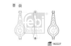 Rameno zavesenia kolies FEBI BILSTEIN 182227