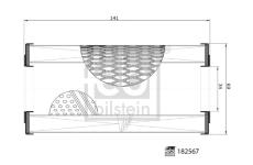 Olejový filtr FEBI BILSTEIN 182567