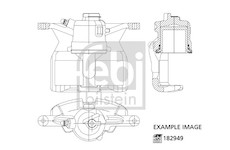 Brzdový třmen FEBI BILSTEIN 182949