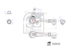 Hlava příčného táhla řízení FEBI BILSTEIN 183433