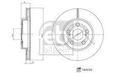 Brzdový kotouč FEBI BILSTEIN 184696