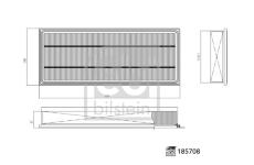 Filtr, vzduch v interiéru FEBI BILSTEIN 185708