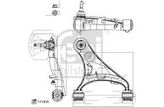 Rameno zavesenia kolies FEBI BILSTEIN 185763