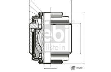 Ulożenie riadenia FEBI BILSTEIN 185885