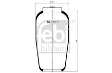 Mech, pneumaticke odpruzeni FEBI BILSTEIN 186447