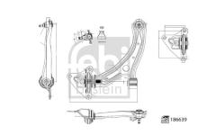 Rameno zavesenia kolies FEBI BILSTEIN 186639