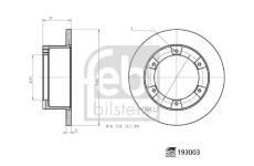 Brzdový kotouč FEBI BILSTEIN 193003