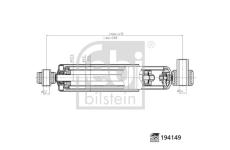 Tlumič pérování FEBI BILSTEIN 194149