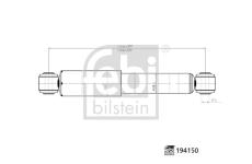 Tlumič pérování FEBI BILSTEIN 194150