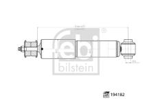 Tlumič pérování FEBI BILSTEIN 194182