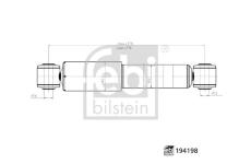 Tlumič pérování FEBI BILSTEIN 194198