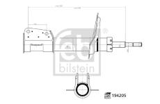 Tlumič pérování FEBI BILSTEIN 194205