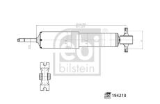 Tlumič pérování FEBI BILSTEIN 194210