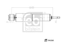 Tlumič pérování FEBI BILSTEIN 194268