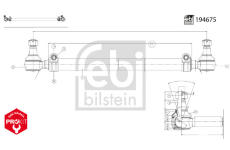 Táhlo řízení FEBI BILSTEIN 194675