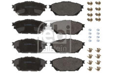 Sada brzdových platničiek kotúčovej brzdy FEBI BILSTEIN 196126