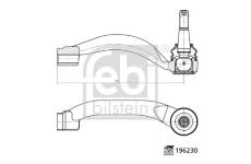 Hlava příčného táhla řízení FEBI BILSTEIN 196230