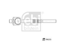 Axiální kloub, příčné táhlo řízení FEBI BILSTEIN 196233