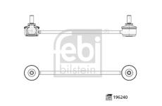 Tyc/vzpera, stabilisator FEBI BILSTEIN 196240