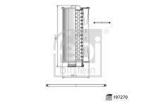 Sada hydraulického filtra automatickej prevodovky FEBI BILSTEIN 197270