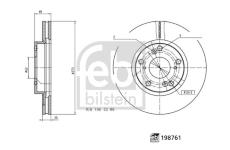 Brzdový kotúč FEBI BILSTEIN 198761