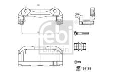 Drżiak brzdového strmeňa FEBI BILSTEIN 199188
