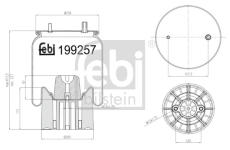 Mech, pneumaticke odpruzeni FEBI BILSTEIN 199257