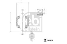 Opravna sada, vodici vzpera FEBI BILSTEIN 199626