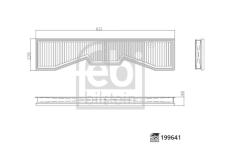 Vzduchový filter FEBI BILSTEIN 199641