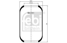 Mech, pneumaticke odpruzeni FEBI BILSTEIN 20661