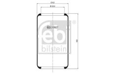 Mech, pneumaticke odpruzeni FEBI BILSTEIN 20927